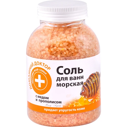 Домашній Лікар Сіль з медом та прополісом 1000 g