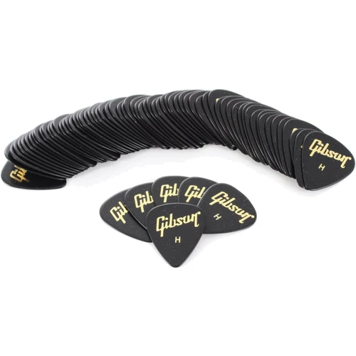 Медиатор Набор медиаторов Gibson 50 Pack Picks Heavy (50 шт): Тип Медиатор