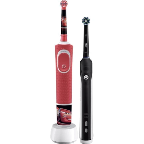 Зубная щетка Braun Oral-B PRO 700 D16.513.1U + D100.410.2K Cars (Family Edition): Назначение взрослая