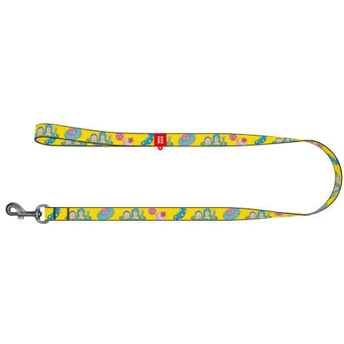 Поводок WAUDOG Nylon рисунок Рик и Морти 1 25 мм 122 см желтый (4925-0280): Тип Поводок