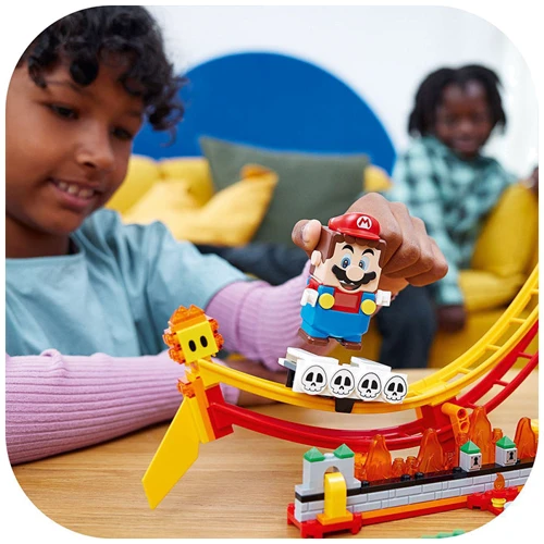 LEGO Super Mario Поездка на волне лавы (71416): Количество деталей, шт. 218