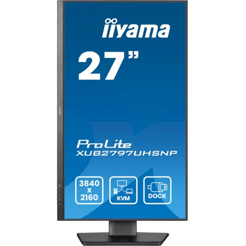 Монитор Iiyama XUB2797UHSNP-B1: Угол обзора, гор / верт 178 ° / 178 °