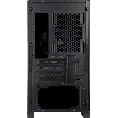 Корпус Silverstone FARA 312Z Black (SST-FA312Z-BG): Материал передней панели пластик и металл