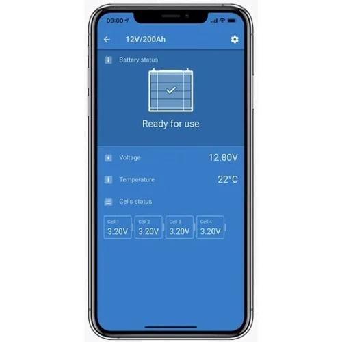 Аккумуляторная батарея Victron Energy LiFePO4 Battery 12,8V/200Ah - Smart: Тип LiFePO4