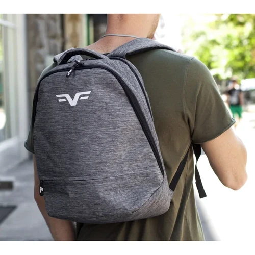 Сумка для ноутбука Frime 15.6" Whitenoise Grey: Місткість ноутбук, блок питания, аксессуары