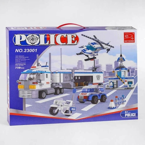 Конструктор Ausini Police Патруль 779 деталей (23001)