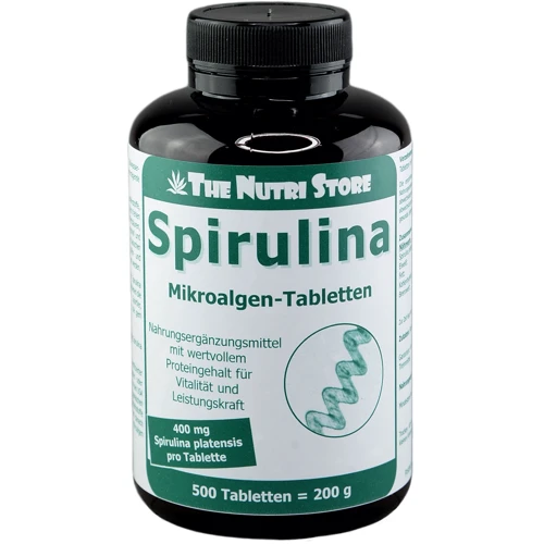 Greendar From Microalgae Spirulina, 400 mg, 500 Tablets (ФР-00000097)