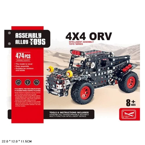 Конструктор металлический Farmer Truck, 474 детали (522)