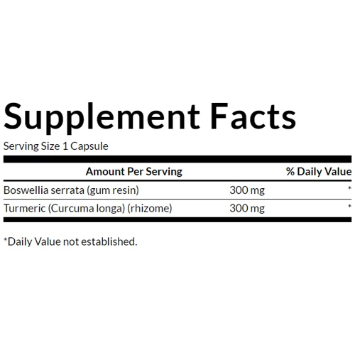 Swanson Full Spect Boswellia and Curcumin Босвеллія та куркумін 60 капсул: Тип Куркума (Куркумин)