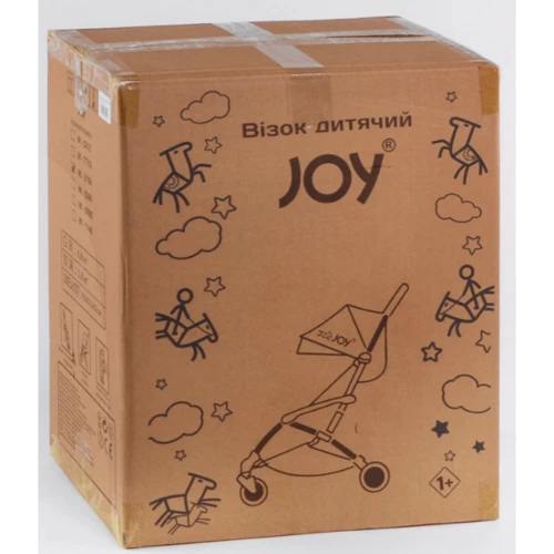 Коляска прогулянкова W 3215 JOY Сірий: Тип коляски Прогулочная
