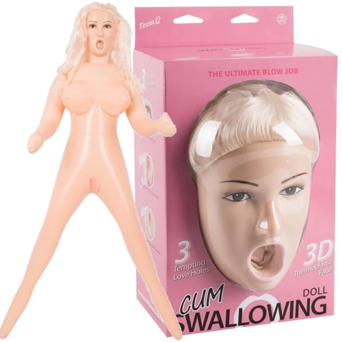 Секс-кукла с вибрацией Orion Cum Swallowing Doll - Tessa Q