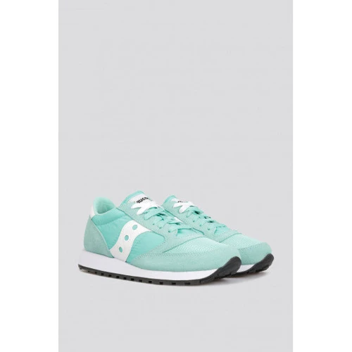 Кроссовки Saucony Jazz Vintage (60368-124s) 38 (8) бирюзовые натуральная замша всесезон: Материал верха Натуральная замша