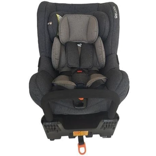 Автокрісло Welldon Safe Rotate FIX (графітовий / сірий) IG03-S95-001: Кріплення Isofix є