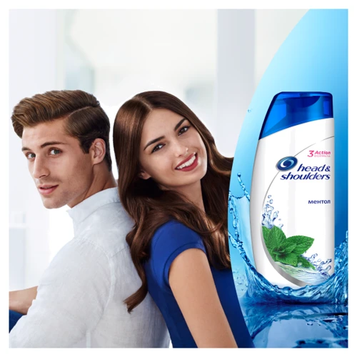 Head & Shoulders 200 ml Шампунь проти лупи Ментол: Призначення 