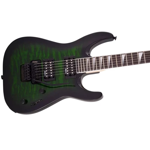 Електрогітара JACKSON JS32Q DKA DINKY ARCH TOP TRANSPARENT GREEN BURST: Кількість струн 6