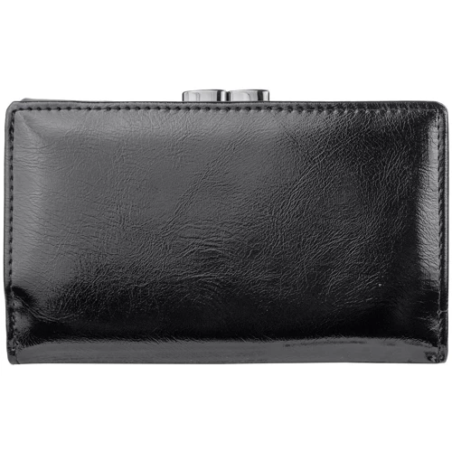 Женский кошелек 4U Cavaldi черный (DNKPL23-SN-black): Формат кошелька Горизонтальный