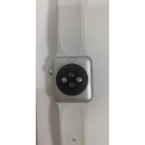 Apple Watch Series 3 38mm GPS Silver Aluminum Case with White Sport Band (MTEY2) Approved фото 4
