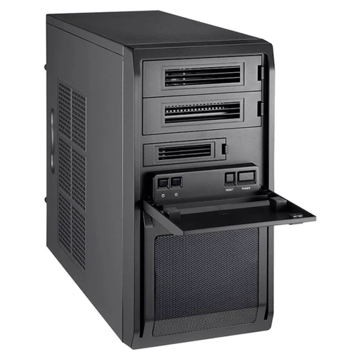 Корпус Chieftec Libra LT-01B-450S8, 450W, 1xUSB3.0, Black: Типорозмір Minitower