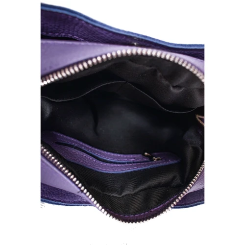 Женская сумка через плечо ARTiS Bags фиолетовая (1711510): Фактура Матовая, Зернистая