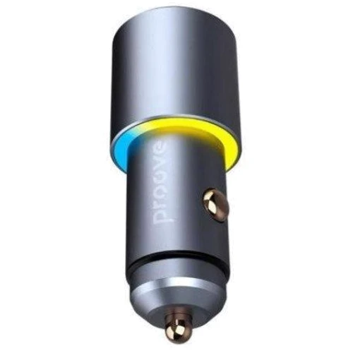 Зарядний пристрій Proove Car Charger Double Energy 2xUSB-C 50W Metal Gray (ACDE50022206): Тип автомобильное