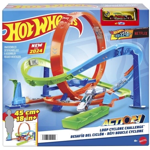 Ігровий набір Hot Wheels Action Випробування гіперпетлі (HTK16): Тип петля с трамплином