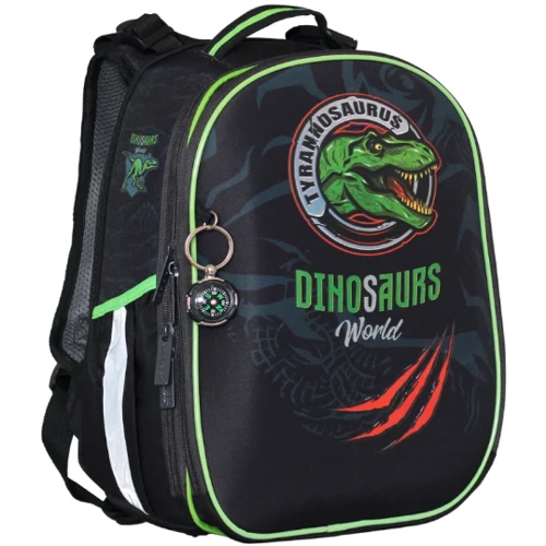 Ранец-рюкзак CLASS SchoolCase Mini Dinosaurs World 35х27х16 см (2408C)
