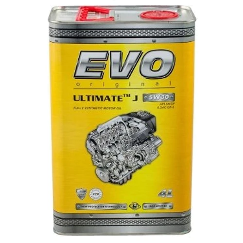 Моторна олива EVO lubricants EVO ULTIMATE J 5W-30 4л
