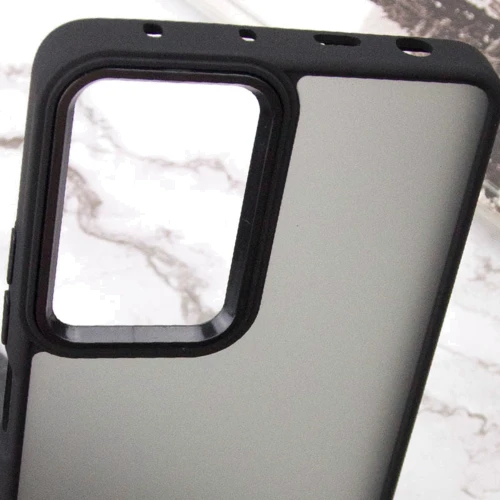 Чохол для телефона Epik TPU+PC Lyon Frosted Case Black для Xiaomi Poco F5 Pro / Redmi K60: Колір черный