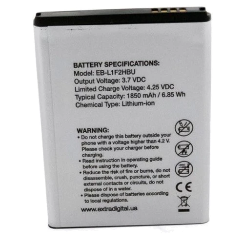 Аккумулятор ExtraDigital 1850mAh (BMS6311) for Samsung i9250 Galaxy Nexus (EB-L1F2HBU) фото 3