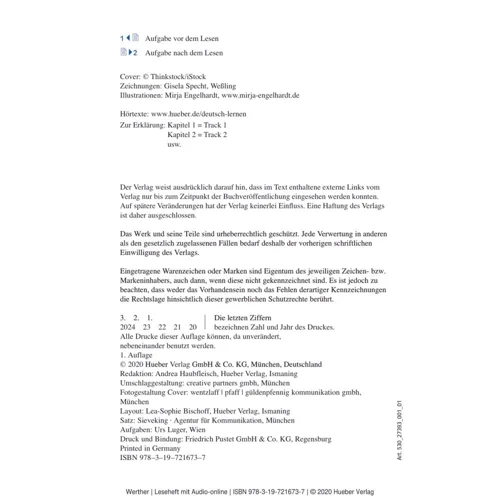 Leichte Literatur A2: Werther mit Audios: ISBN 9783197216737, 978-3-19-721673-7