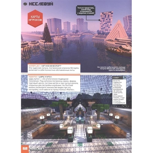 Minecraft. Советы для строителя. Разноцветный город: Количество страниц 80