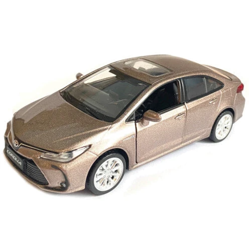 Машинка АвтоПром Toyota Corolla Hybrid 1:33 (68432): Материал Пластик, Металл