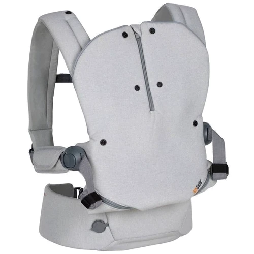 Кенгуру-переноска BeSafe Haven Premium Stone, светло-серый (11009565-StonePLeaf)