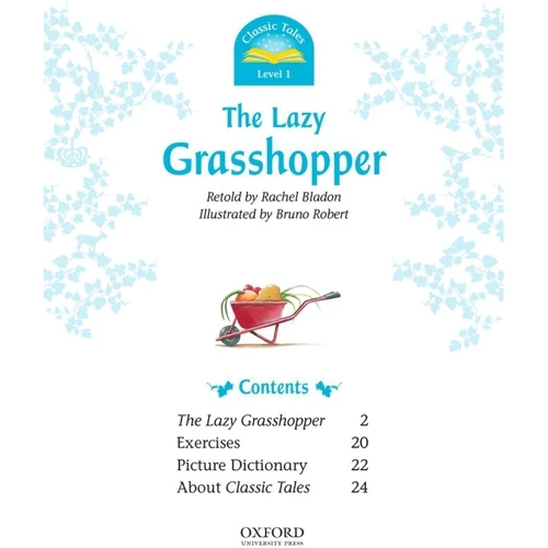 Classic Tales 1: The Lazy Grass Hopper: Обложка Мягкая