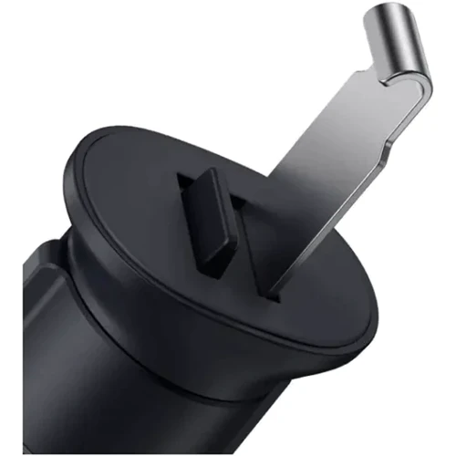 Держатель Baseus Car Holder Air Vent Metal Age 2 Gravity Silver (SUJS000012) фото 5