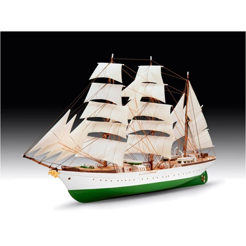 Сборная модель копия Revell набор Корабль Gorch Fock уровень 3 масштаб 1:350 (RVL-65432) фото 6