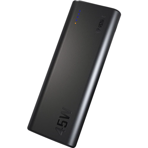 Внешний аккумулятор YENKEE Power Bank 20000mAh USB-C PD 45W Black (35053549): Выходное напряжение, В 20