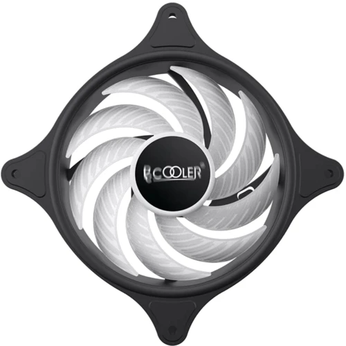 Кулер PcСooler FX 120 ARGB BK 3in1: Регулювання оборотів широтно-імпульсна модуляція (PWM)