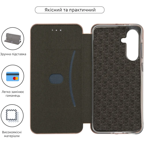Чохол для телефона ArmorStandart G-Case Rose Gold для Samsung A366 Galaxy A36 5G (ARM83057): Тип чехол-книжка