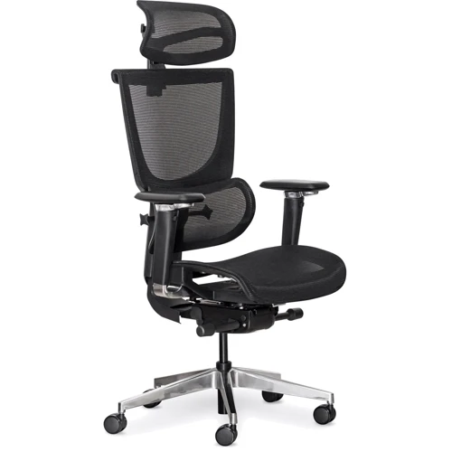 Кресло Mealux S8 Air Black (арт. HF-S8P M/B)	