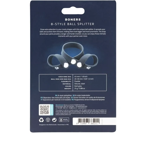 Ерекційне кільце Boners 8-Style Ball Splitter