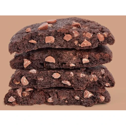 Протеиновое печенье Myprotein Baked Cookie 12x75g / 12 servings / Double Chocolate: Вес 12х75 г