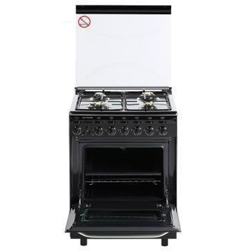 Газовая плита Fresh I60G5/01 Black: Электроподжиг конфорок есть