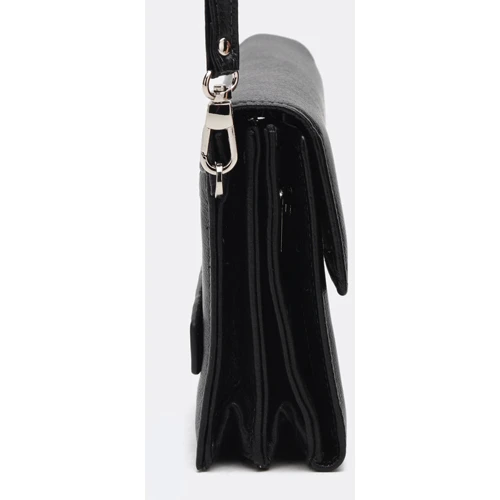 Мужская борсетка Ricco Grande черная (K17m-184-black): Тип ручки Короткая ручка, Со съемной ручкой