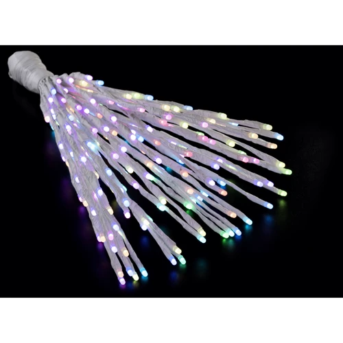 Smart LED Гирлянда Twinkly Spritzer RGB 200, Gen II, IP44, діаметр 60см, кабель белый: Количество ламп 200