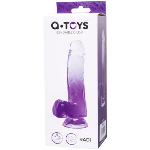 Фаллоимитатор Toyfa A-Toys Bendable Dildo Radi