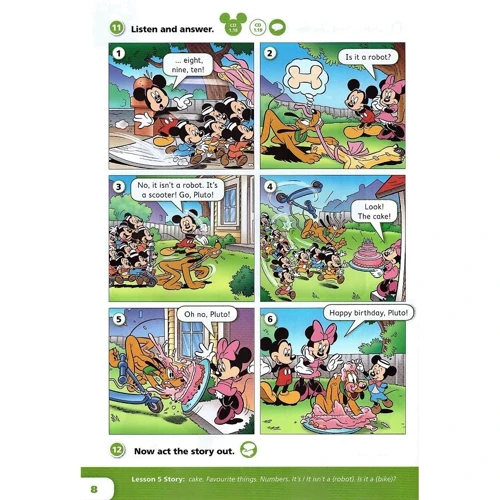 New English Adventure 1 Pupil's Book + DVD фото 6