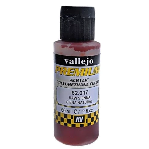 Краска Vallejo акрил-полиуретановая Premium Color сиена натуральная (VLJ62017)