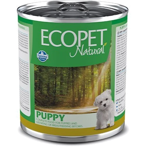 Вологий корм для цуценят Farmina Ecopet Natural Puppy з ягнятком та рисом 300 г (167512)