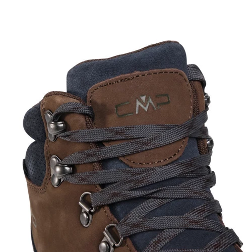 Ботинки CMP Heka Hiking Shoes Wp (3Q49557-01Qf) 42 (43) коричневые натуральный нубук зима фото 4